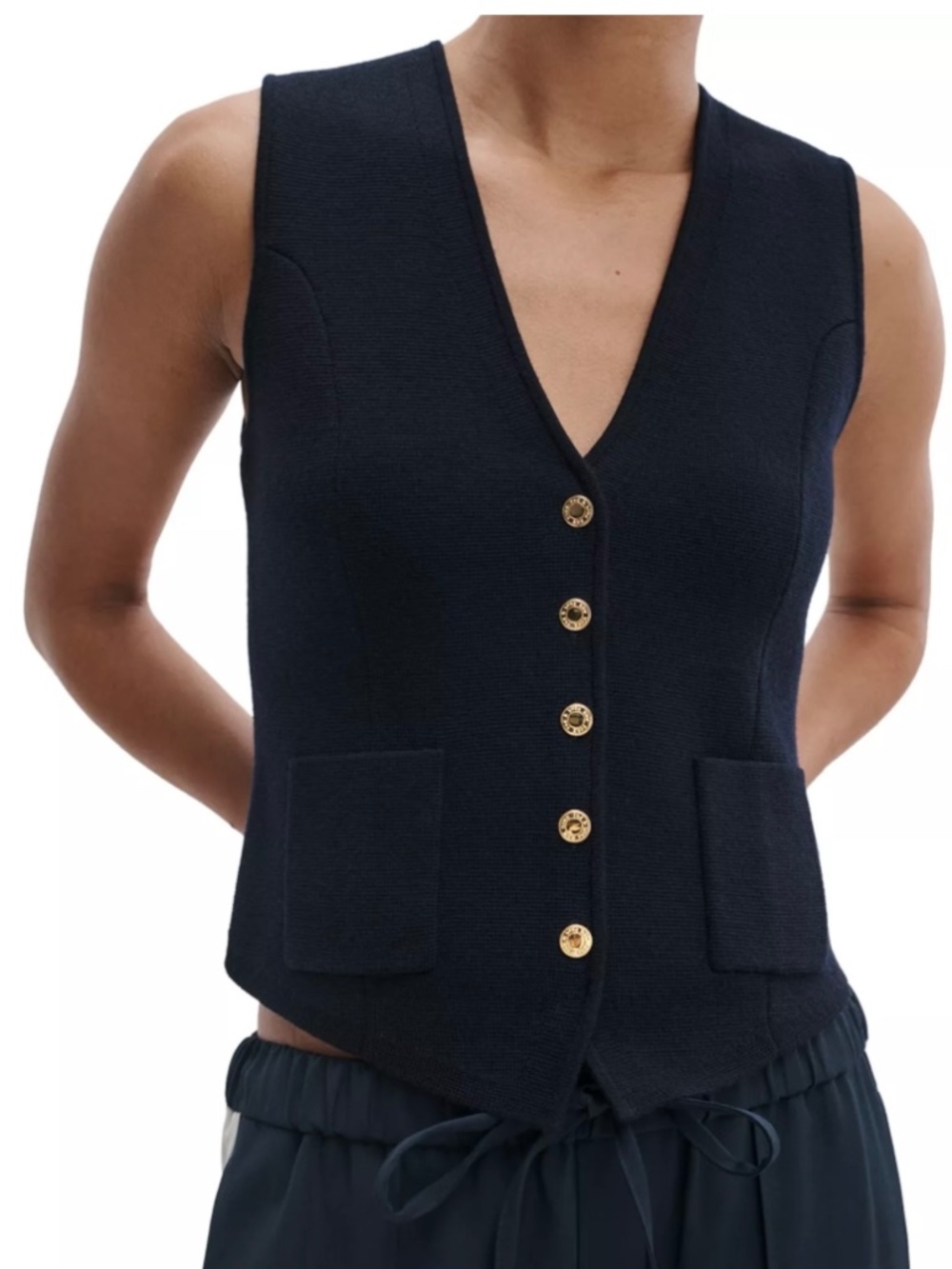 NWT Rag & Bone Fine Wool Vest - Picture 1 of 12